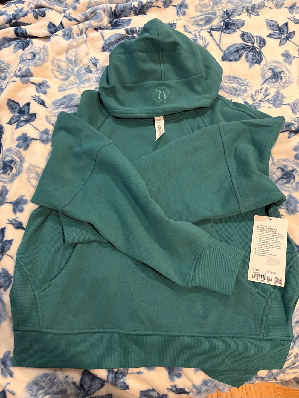lululemon athletica Teal Green Hoodie